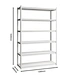 metal freestanding shelves