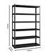metal freestanding shelves